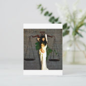 Carte Postale Justice de la dame (Debout devant)