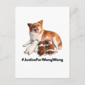 Carte Postale Justice for Wang Wang (Devant)