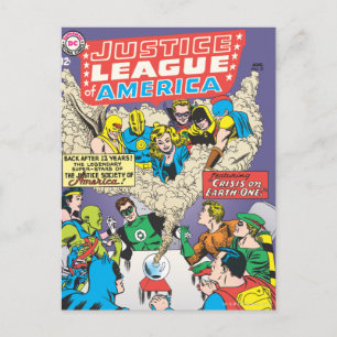 Carte Postale Justice League of America Numéro 21 - août
