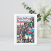 Carte Postale Justice League of America Premier numéro (Debout devant)