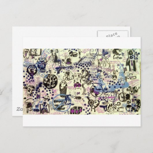 Carte Postale Justice sociale (Devant / Derrière)