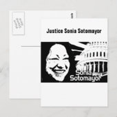 Carte Postale Justice Sotomayor (Devant / Derrière)