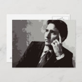 Carte Postale Justin Trudeau 2015 stylisé (Devant / Derrière)
