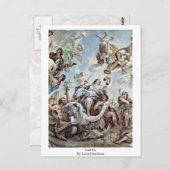 Carte Postale Justitia Par Luca Giordano (Devant / Derrière)