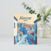 Carte Postale Júzcar Espagne (Debout devant)