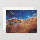 Carte Postale JWST James Webb télescope spatial Cosmique (Devant / Derrière)
