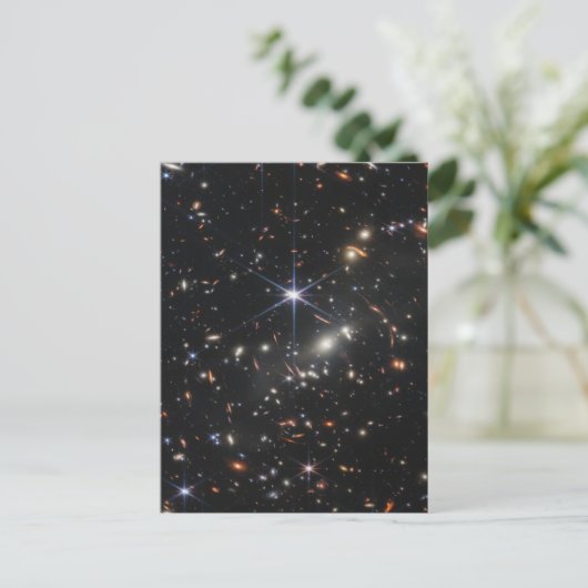 Carte Postale JWST James Webb Télescope Spatial Premières images (Debout devant)
