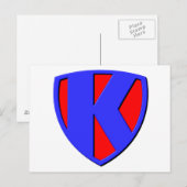 CARTE POSTALE K (Devant / Derrière)