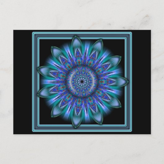 Carte Postale K111 Bleu (Devant)