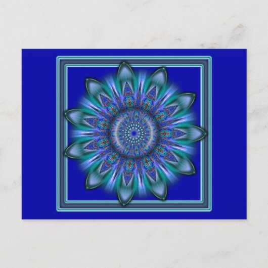 Carte Postale K111 Bleu (Devant)