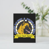 Carte Postale K9 Malinois belge (Debout devant)