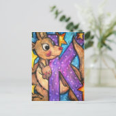 Carte Postale K est Kangaroo (Debout devant)