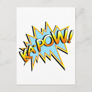 Carte Postale Ka-Pow