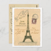 Carte Postale-kaart Briefkaart (Voorkant / Achterkant)