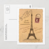 Carte Postale-kaart Briefkaart (Voorkant / Achterkant)