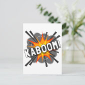 CARTE POSTALE KABOOM ! (Debout devant)