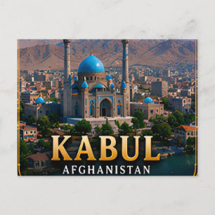 Carte Postale Kabul Afghanistan Voyage dans la capitale historiq