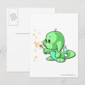 Carte Postale Kacheek Green (Devant / Derrière)