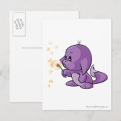 Carte Postale Kacheek Purple (Devant / Derrière)