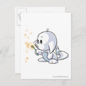 Carte Postale Kacheek White (Devant / Derrière)