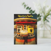 Carte Postale Kachina Doll Face Photo Aventure Await mignonne Bo (Debout devant)