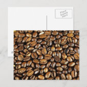 Carte Postale Kaffeebohnen (Devant / Derrière)