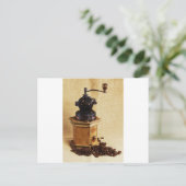 Carte Postale Kaffeemühle (Debout devant)