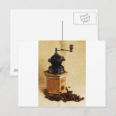 Carte Postale Kaffeemühle (Devant / Derrière)