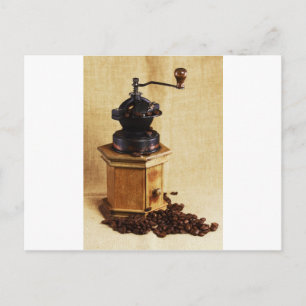 Carte Postale Kaffeemühle