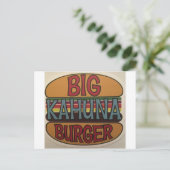 Carte Postale Kahuna Burger (Debout devant)