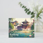 Carte Postale Kaifeng, Chine (Debout devant)