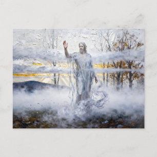 Carte Postale Kaikias Dieu du vent du Nord-Est et de la brume de