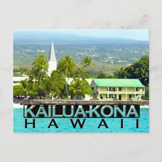 Carte Postale Kailua-Kona (Devant)