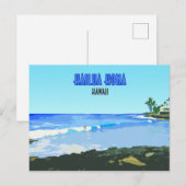 Carte Postale Kailua Kona Big Island Hawaii Vintage (Devant / Derrière)