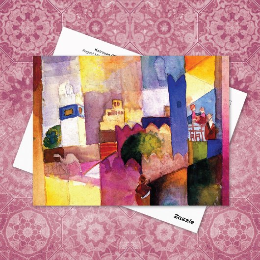 Carte Postale Kairouan III Tunisie Août Macke