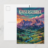 Carte Postale Kaiser sauvage Autriche (Devant / Derrière)