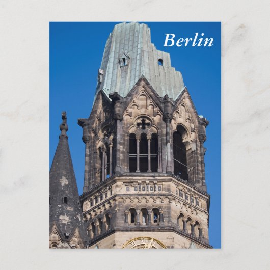 Carte Postale Kaiser Wilhelm Gedachtnis Kirche, Berlin (Devant)