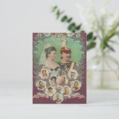 Carte Postale KAISER WILHELM II avec sa famille #019D (Debout devant)