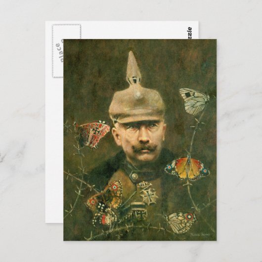Carte postale Kaiser Wilhelm Surreal (Devant / Derrière)