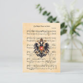 Carte Postale Kaiserhymne, Hymne de l'empereur autrichien (Debout devant)