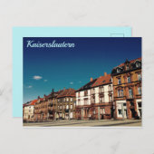 Carte Postale Kaiserslautern, Allemagne (Devant / Derrière)