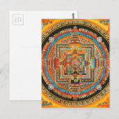 CARTE POSTALE KALACHAKRA ESOTERIE MANDALA III (Devant / Derrière)