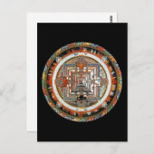 Carte Postale Kalachakra Mandala (Devant / Derrière)
