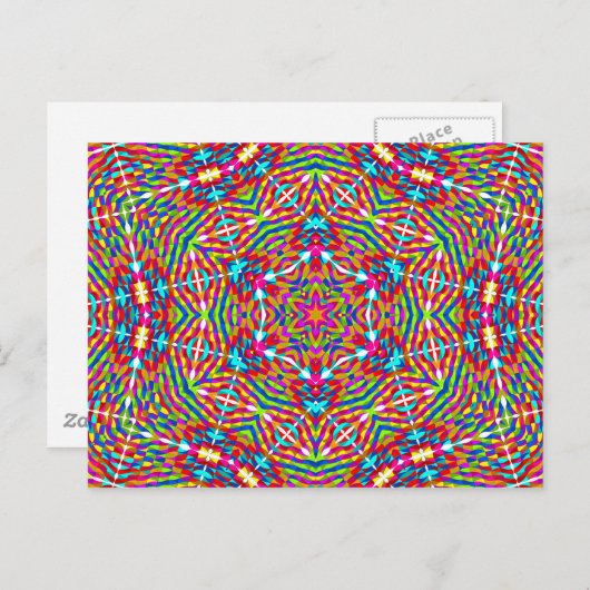 Carte Postale Kaleidoscope (Devant / Derrière)