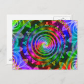 Carte Postale Kaleidoscope (Devant / Derrière)