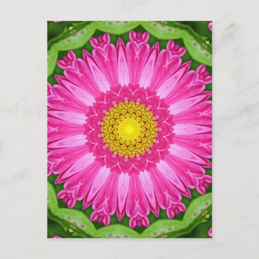 Carte Postale Kaleidoscope Aster (Devant)