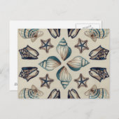 Carte Postale Kaleidoscope côtier I (Devant / Derrière)