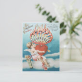 Carte Postale Kaleidoscope Cupidon Incendie Coeur (Debout devant)
