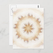 Carte Postale Kaléidoscope de nature de Brown (Devant / Derrière)