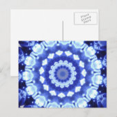 Carte Postale Kaléidoscope de saphirs (Devant / Derrière)